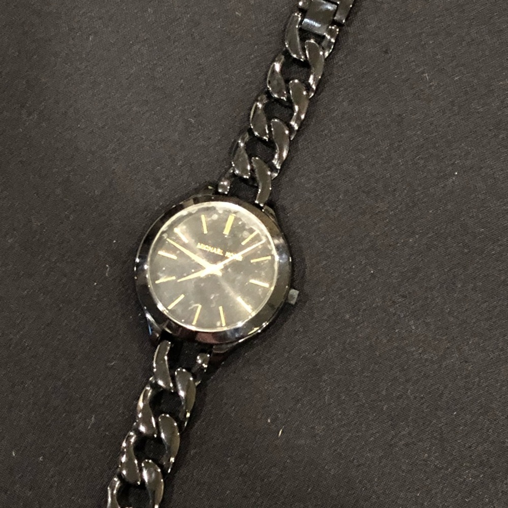 Black Michael Kors watch